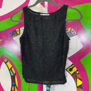Mad Knits, Eyelash Knit Tank Top. Size Small. In excellent condition!